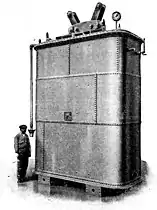 Ganz 21.000&nbsp;kW Transformer (1911, weight: 38t)