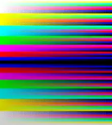 ZX Spectrum standard palette with 8x8 ordered dithering.