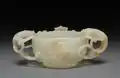 Jade libation cup, Qing Dynasty, 1661–1722 CE